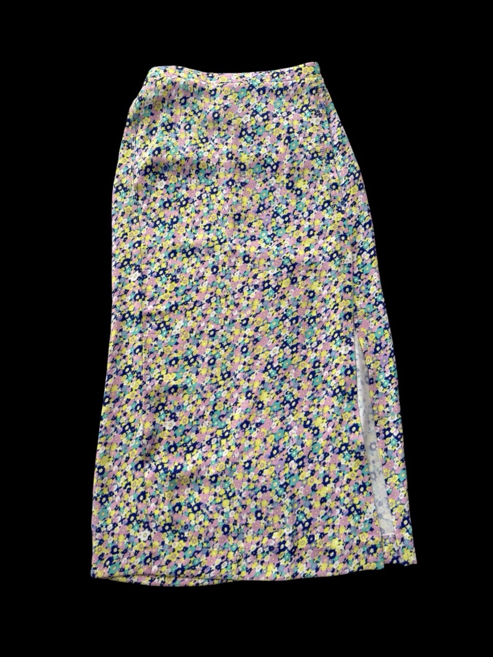 Bimba Y Lola Floral Midi Skirt S